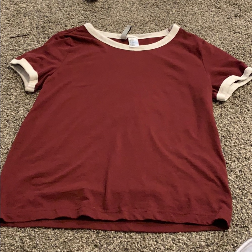 Maroon Tee